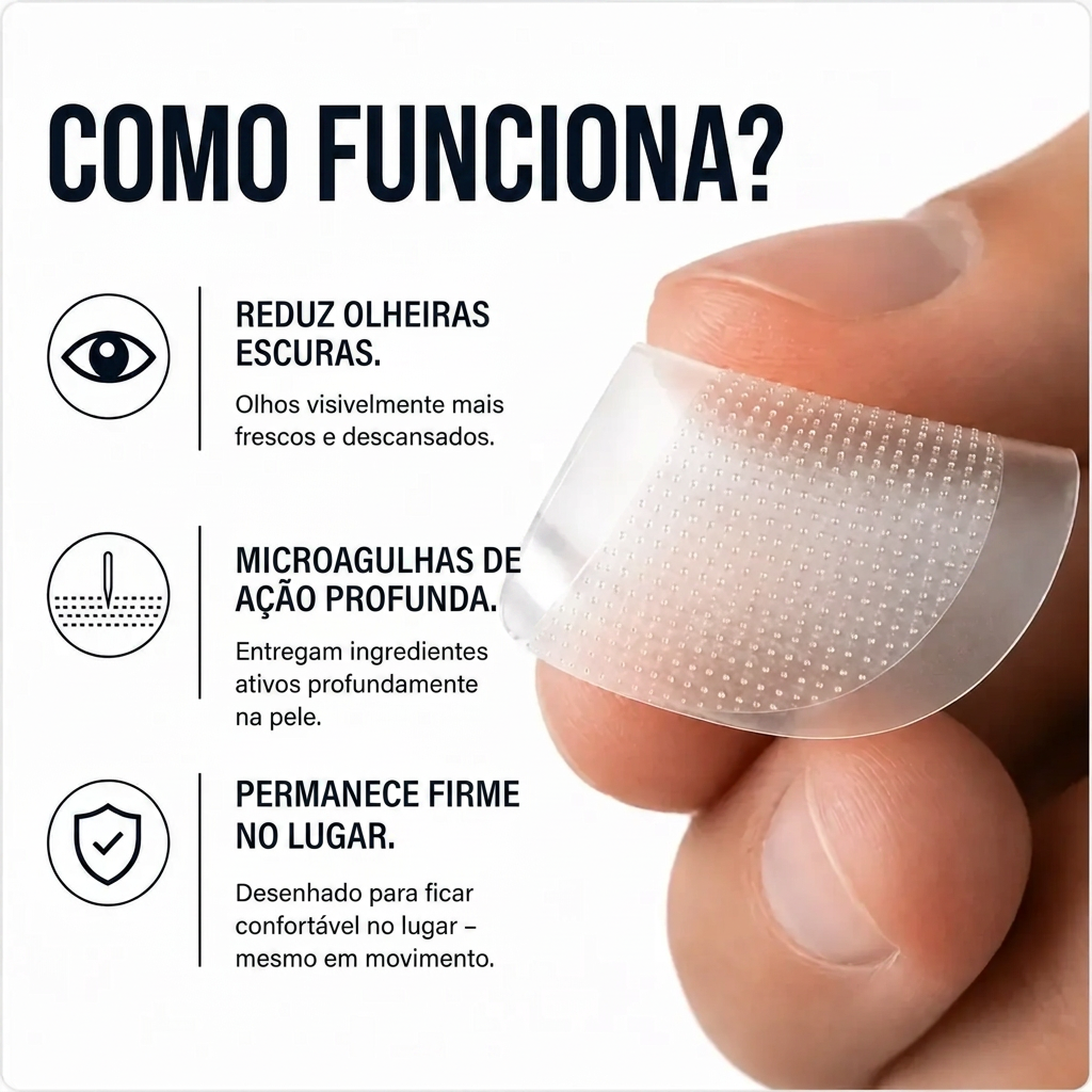 PORTAROA – Adesivos de microagulhas para mulheres