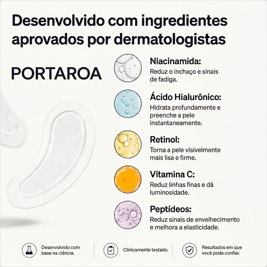 PORTAROA – Adesivos de microagulhas para mulheres